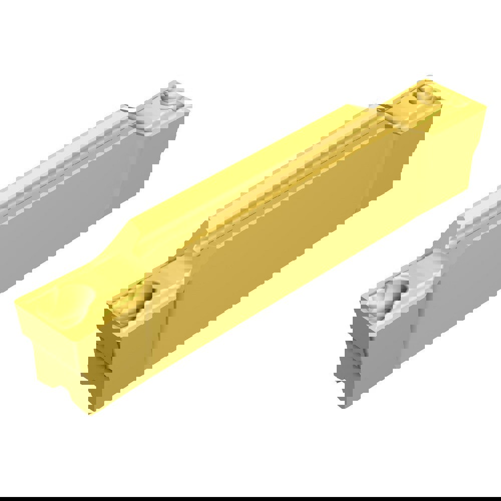 Grooving Inserts; Insert Style: C2I ; Insert Size Code: H ; Cutting Width (Decimal Inch): 0.9626 ; Cutting Width (mm): 5.000 ; Insert Hand: Neutral ; Maximum Depth of Cut (Decimal Inch): 0.1130